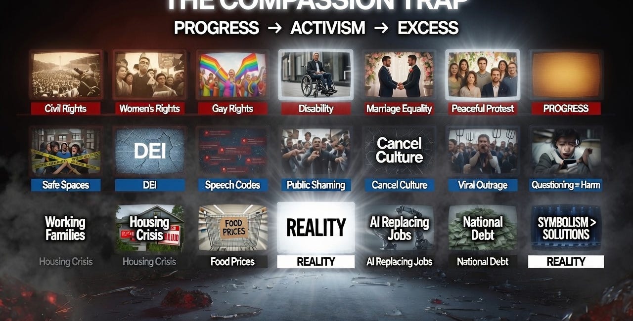 The Left’s Reality Crisis: Why Good Intentions Are Backfiring Everywhere