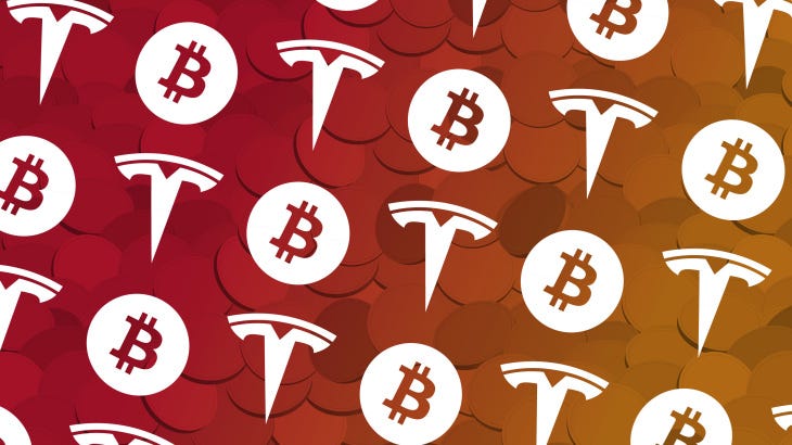 Image result for tesla bitcoin