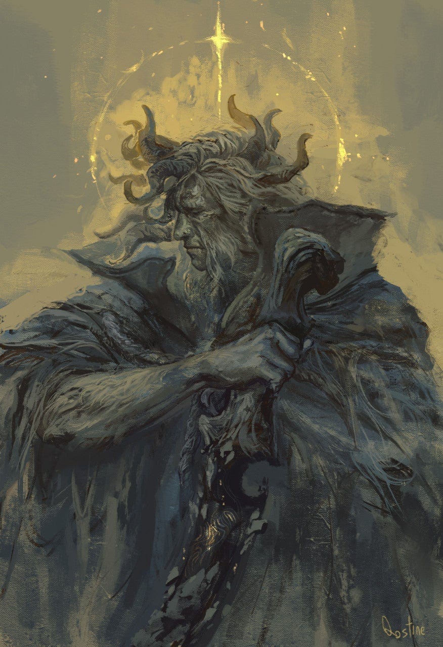King Morgott by Kostino : r/Eldenring