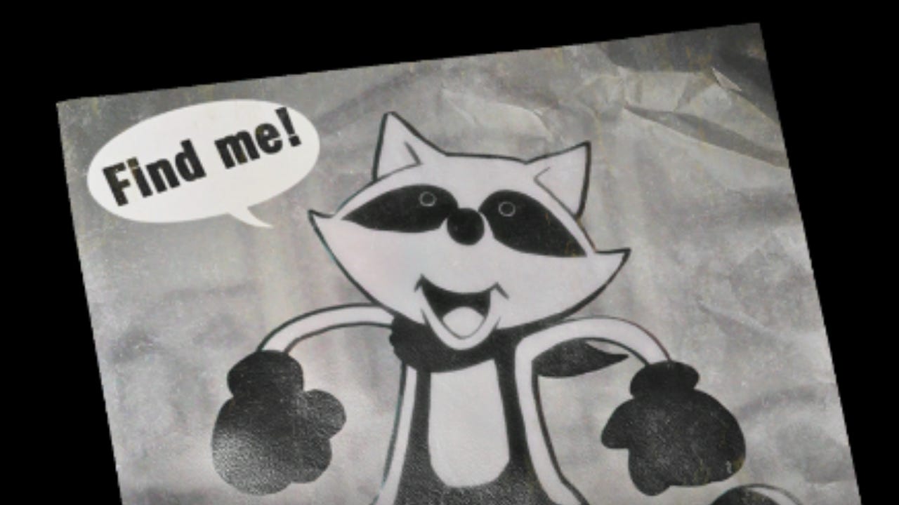 Mr. Raccoon statues in Resident Evil Requiem