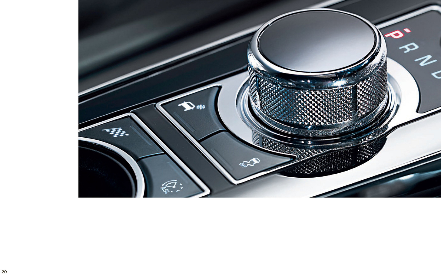 Jaguar XK 2013 brochure drive selector