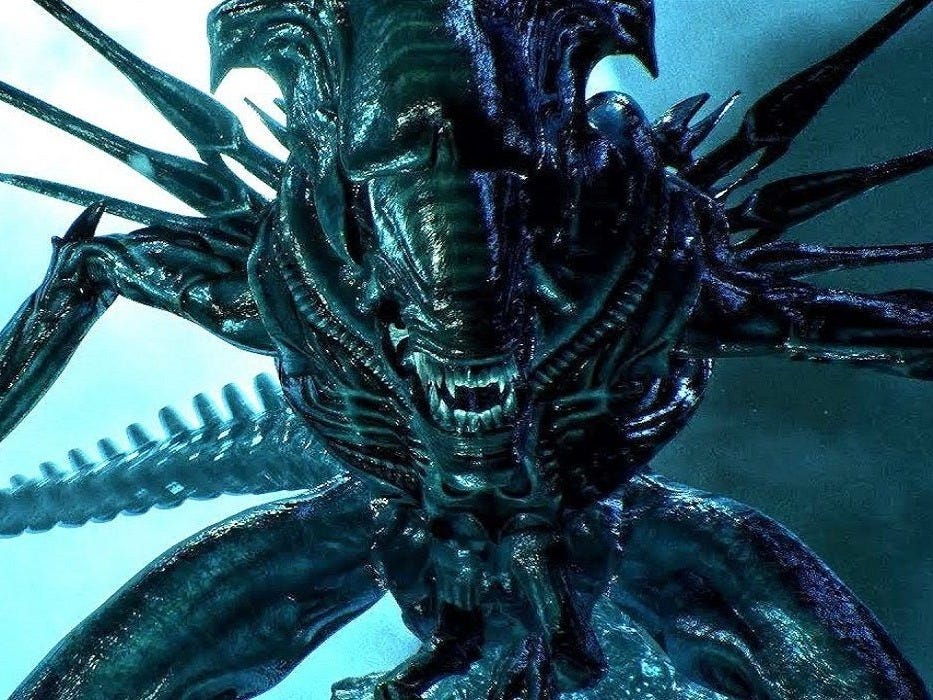 Queen Xenomorph from Aliens.