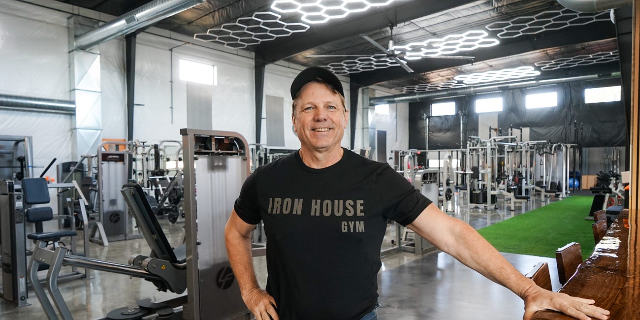 Building Iron House Gym in Weston as a second career 