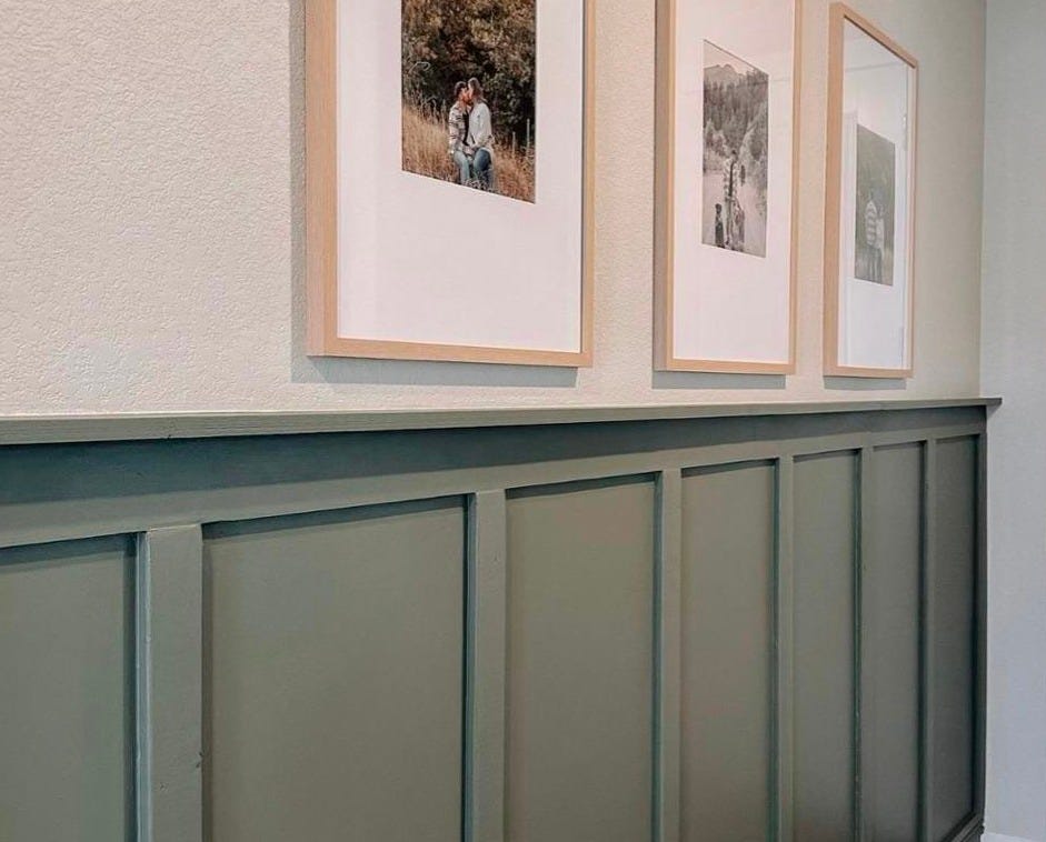 Wainscoting on just one entry way wall? : r/interiordecorating