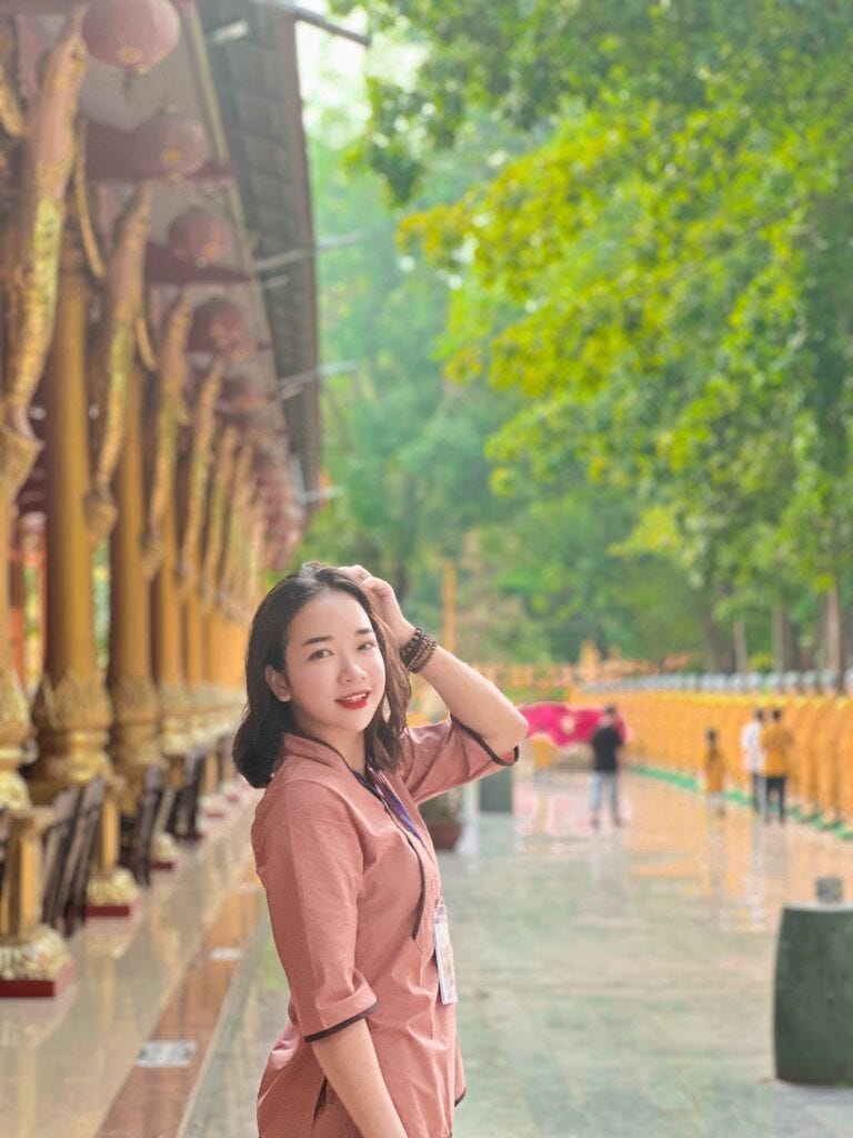 sống ở chùa nganlam