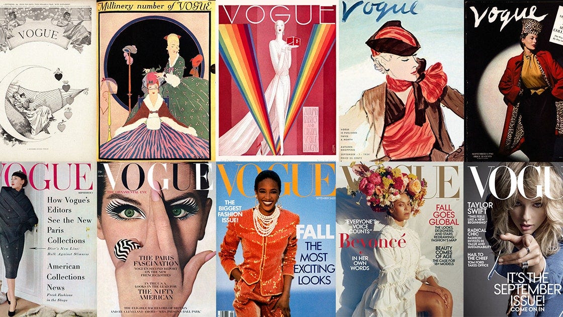 54 Vogue September Covers Pulled From the Archive | Vogue 54 Vogue September Covers Pulled From the Archive | Vogue