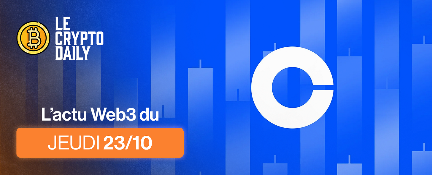 🤖 - Coinbase veut connecter les agents IA aux cryptos ! – 23/10/2025