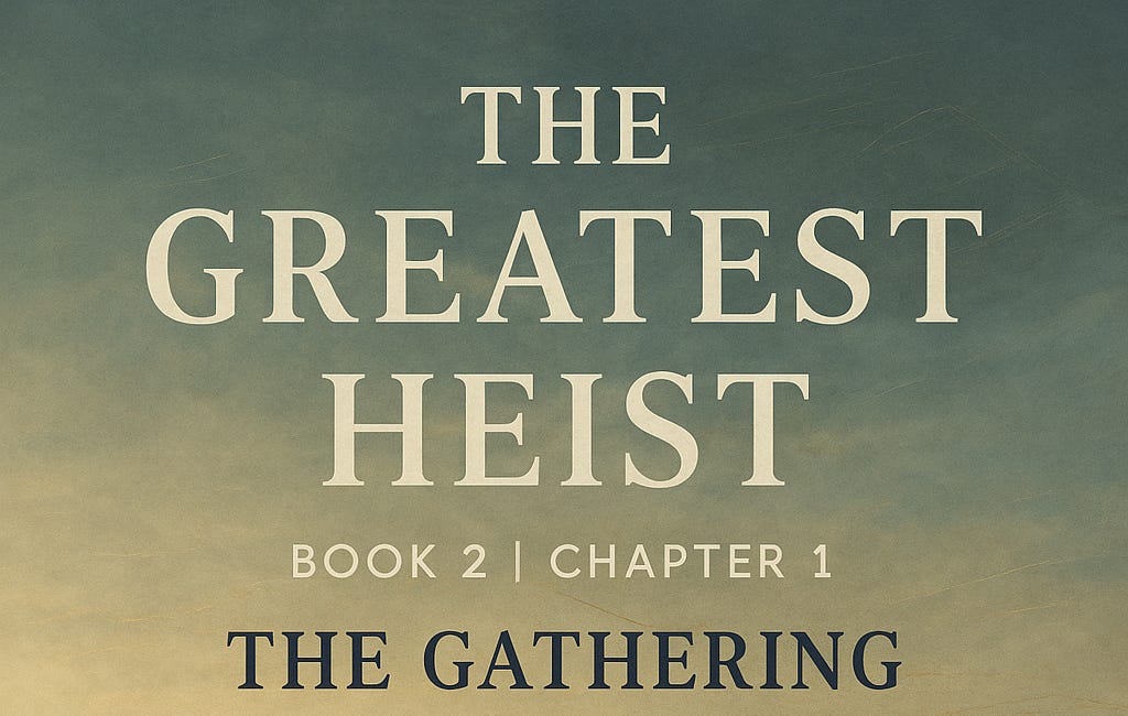 The Greatest Heist Book 2 | Chapter 1 The Gathering