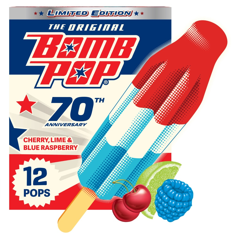 Bomb Pop Original Ice Pop, 21 Fluid Ounces - Ralphs