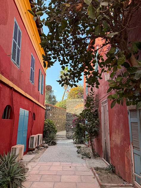 Gorée Slave Island in Senegal 