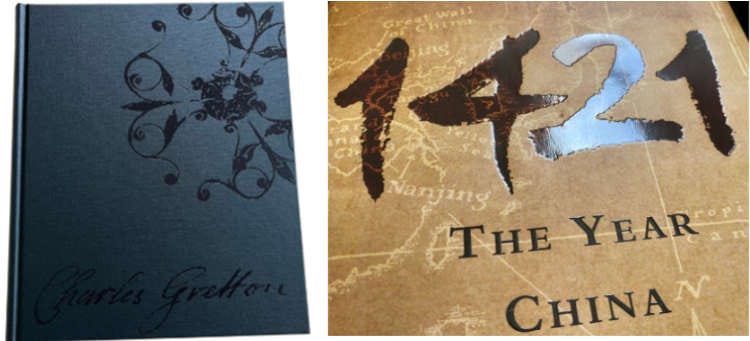 Two examples of laminate cover treatments.