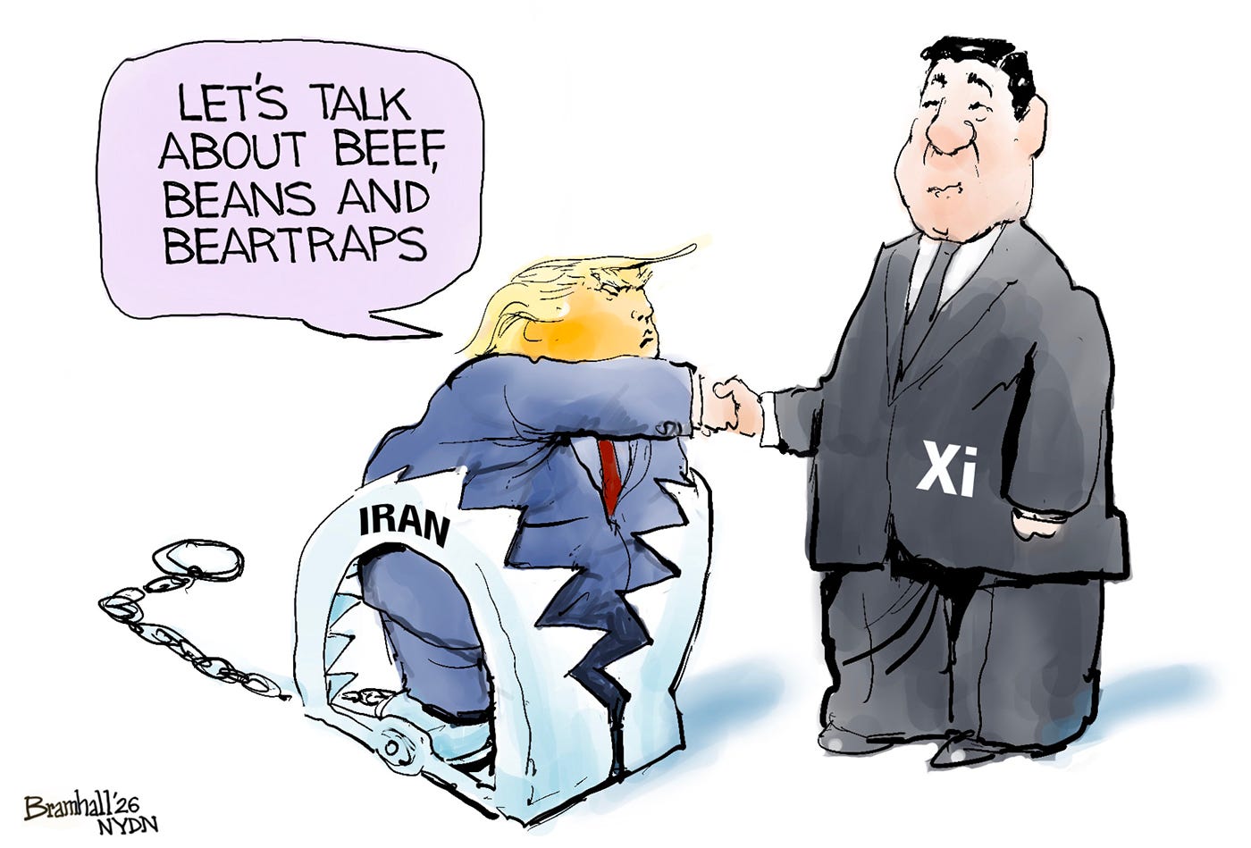 5 red hot cartoons about the USA-China summit | The Week 5 red hot cartoons about the USA-China summit | The Week