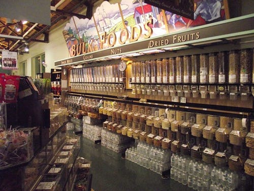 Healthy Hippie bulk section