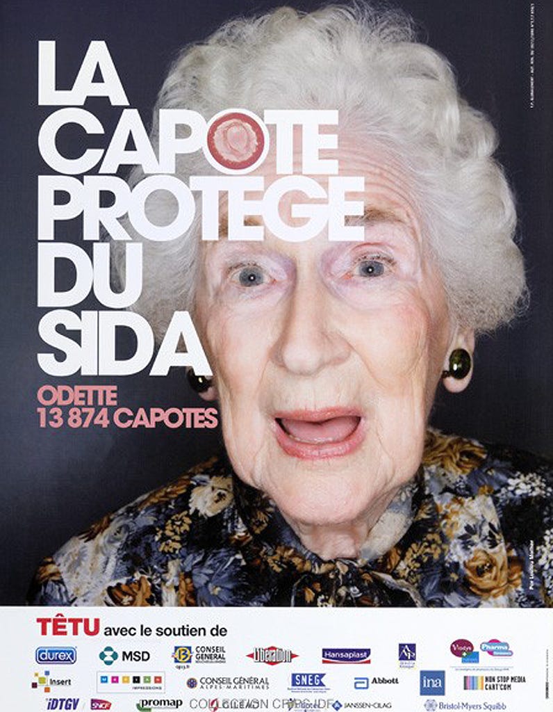 20 affiches emblématiques de la lutte contre le sida - Elle