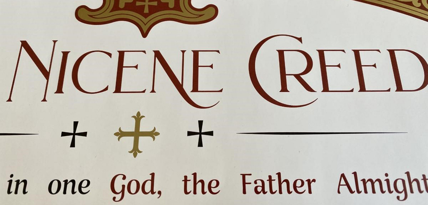 The Nicene Creed: “I Believe” – Saint Thomas Church