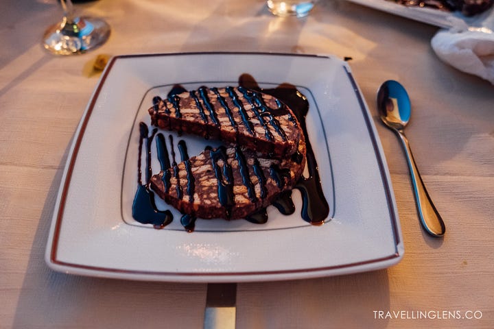 Light dinner in Oia