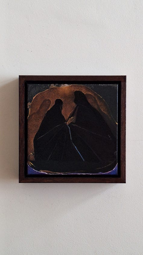 Christine Philipp The crossing fine art on canvas mixed media