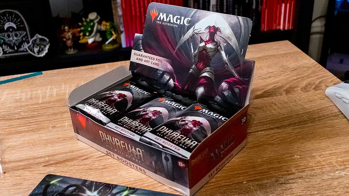 new phyrexia set booster box New Phyrexia Booster Box