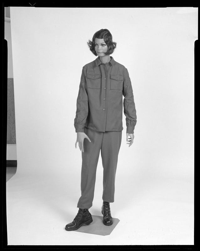 CEMEL wool, field shirt & slackes