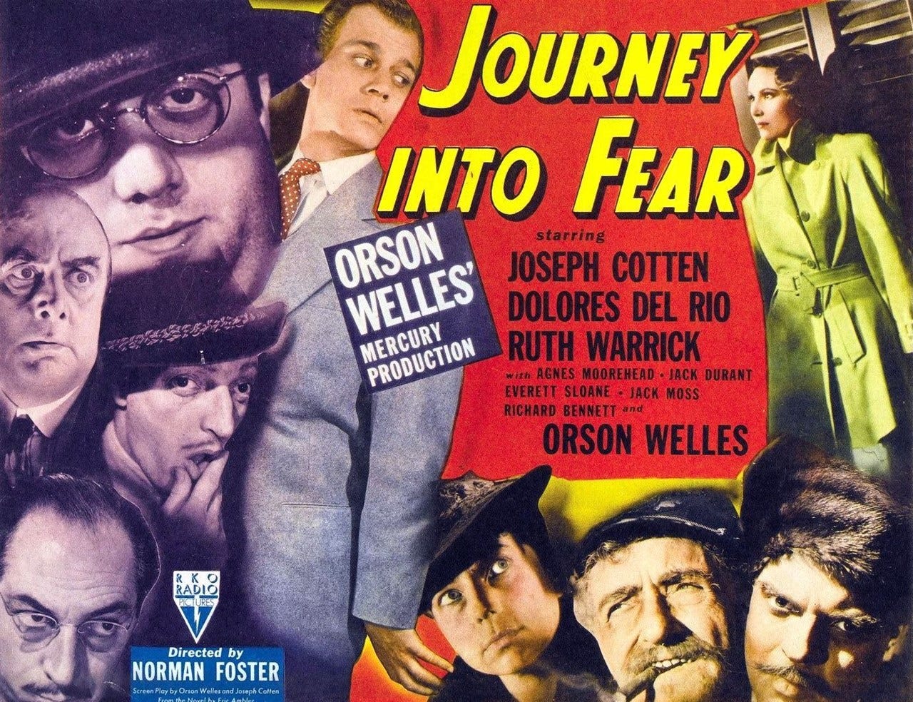 2 FILM DVD: JOURNEY INTO FEAR + SAHARA
