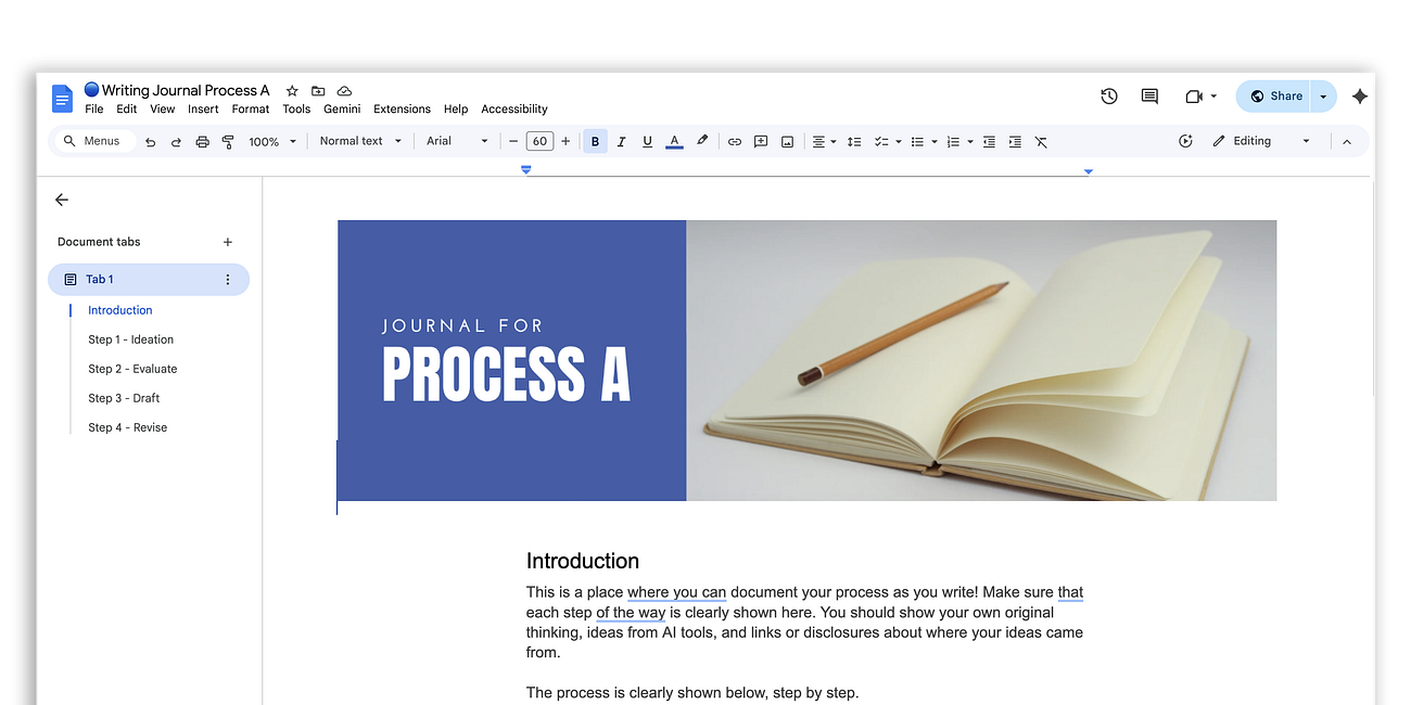 Process Journal Templates