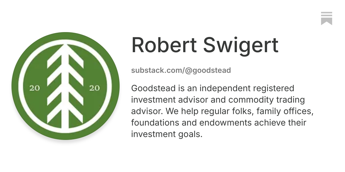 Robert Swigert | Substack