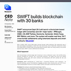 SWIFT's picks Ethereum