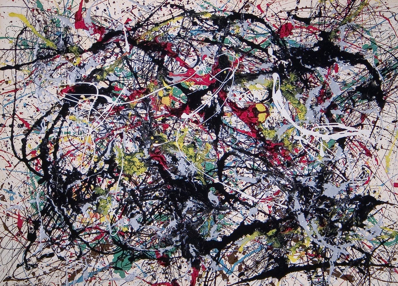 Jackson Pollock, Number 34 1949. Courtesy of The Pollock-Krasner Foundation ARS, NY and DACS, London 2015/Munson Williams Proctor Arts Institute/Art Resource, NY/Scala, Florence Jackson Pollock, Number 34 1949. Courtesy of The Pollock-Krasner Foundation ARS, NY and DACS, London 2015/Munson Williams Proctor Arts Institute/Art Resource, NY/Scala, Florence