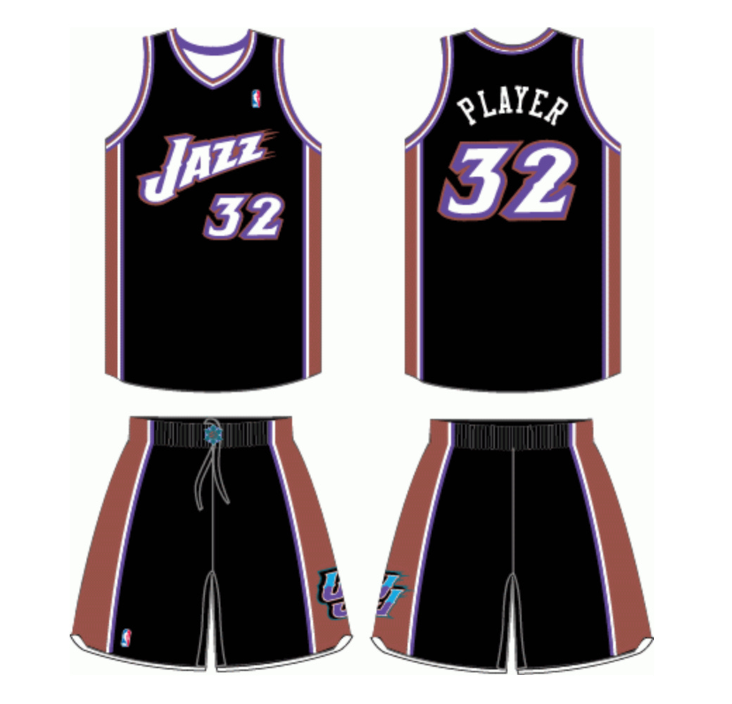 utah jazz third jersey