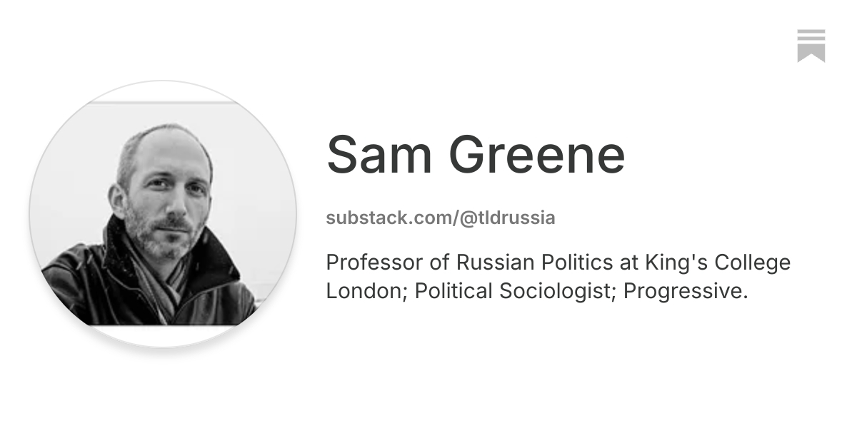 Sam Greene | Substack