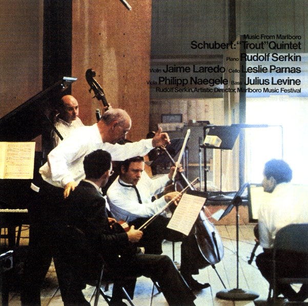 Rudolf Serkin and Glenn Gould, Dueling Boxes