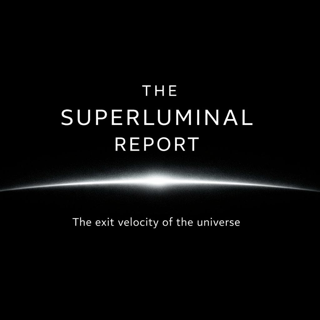 The Superluminal Report