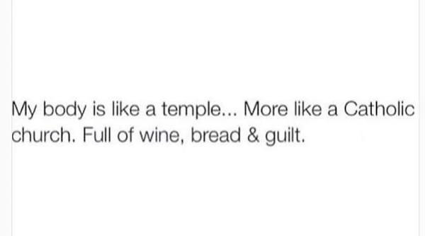 🍷🍞😞
