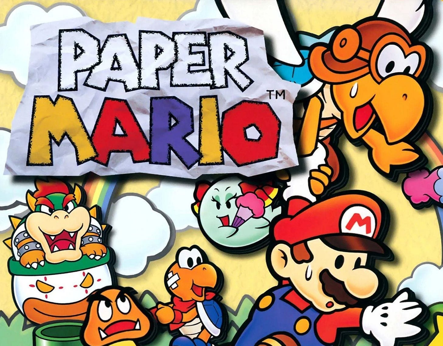 The first Paper Mario adventure is coming to Nintendo Switch Online ...