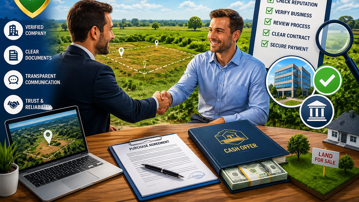 How Do You Verify a Cash Land Buyer Is Legitimate?