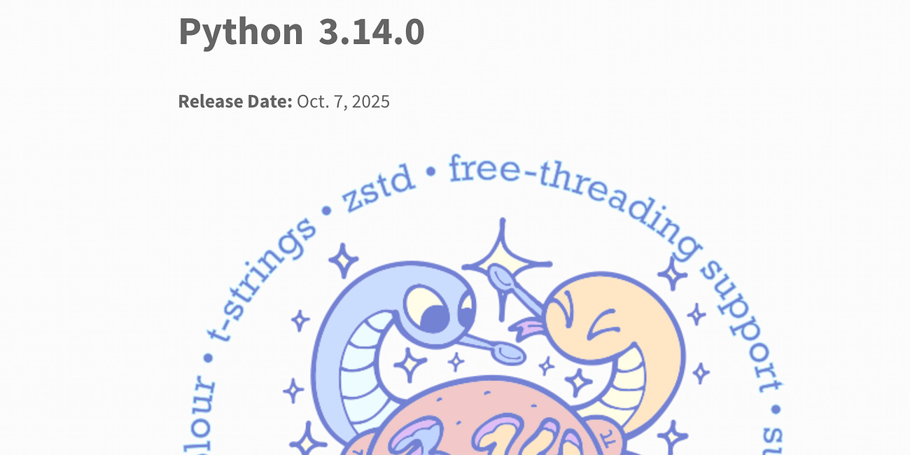  أهم ما جاء في Python 3.14