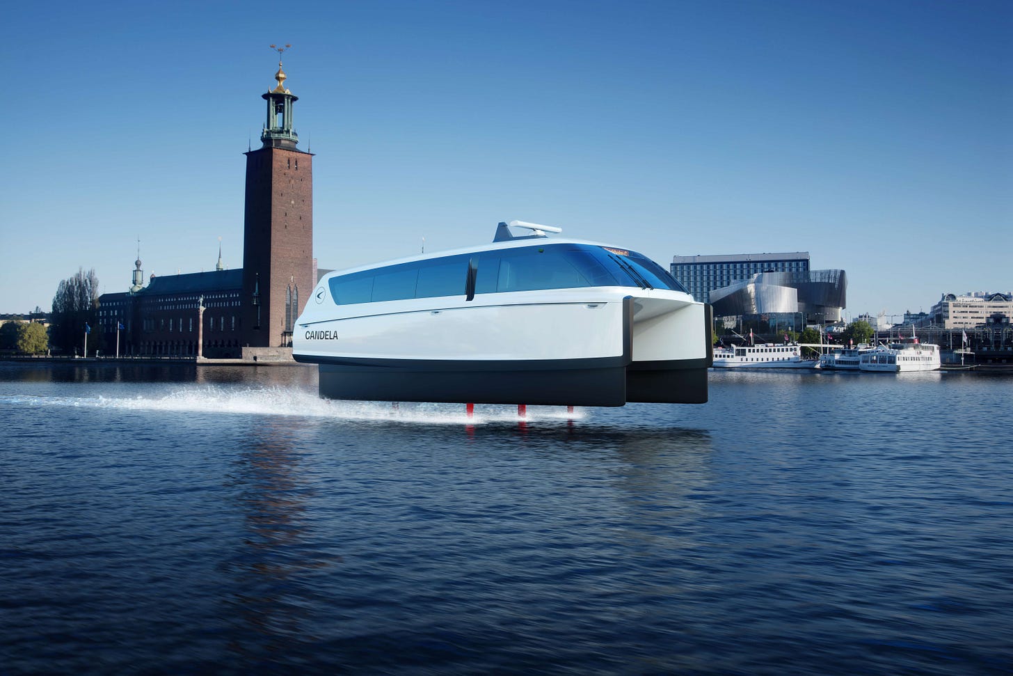 Candela P-12 - The Fastest Commuting Vessel Candela P-12 - The Fastest Commuting Vessel