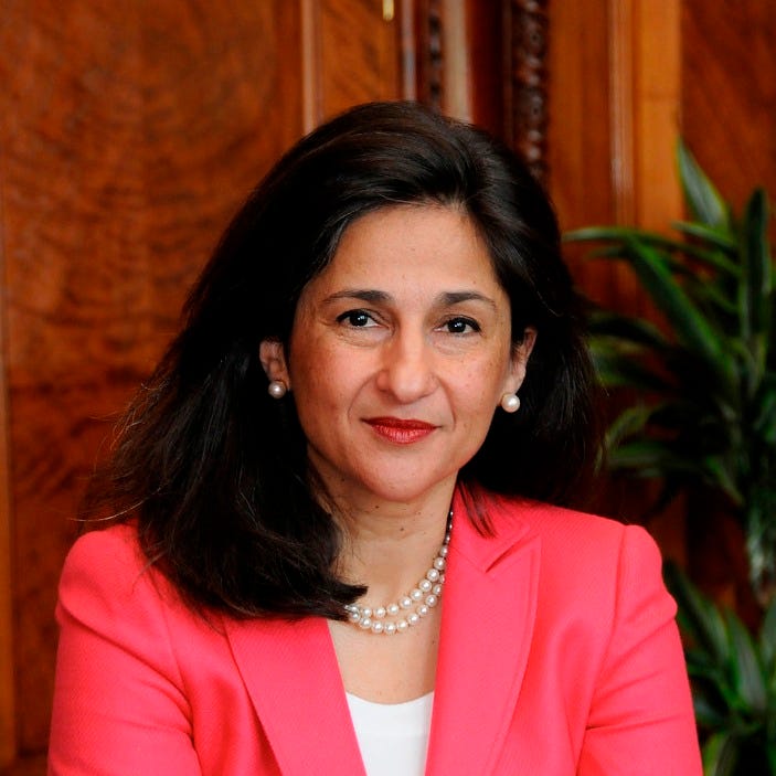 DFID's Permanent Secretary, Nemat 'Minouche' Shafik