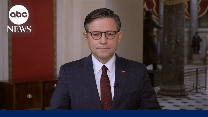 House Speaker Mike Johnson talks government shutdown House Speaker Mike Johnson talks government shutdown