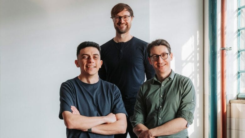 Das Gründer-Trio von Emmi AI. © Emmi AI