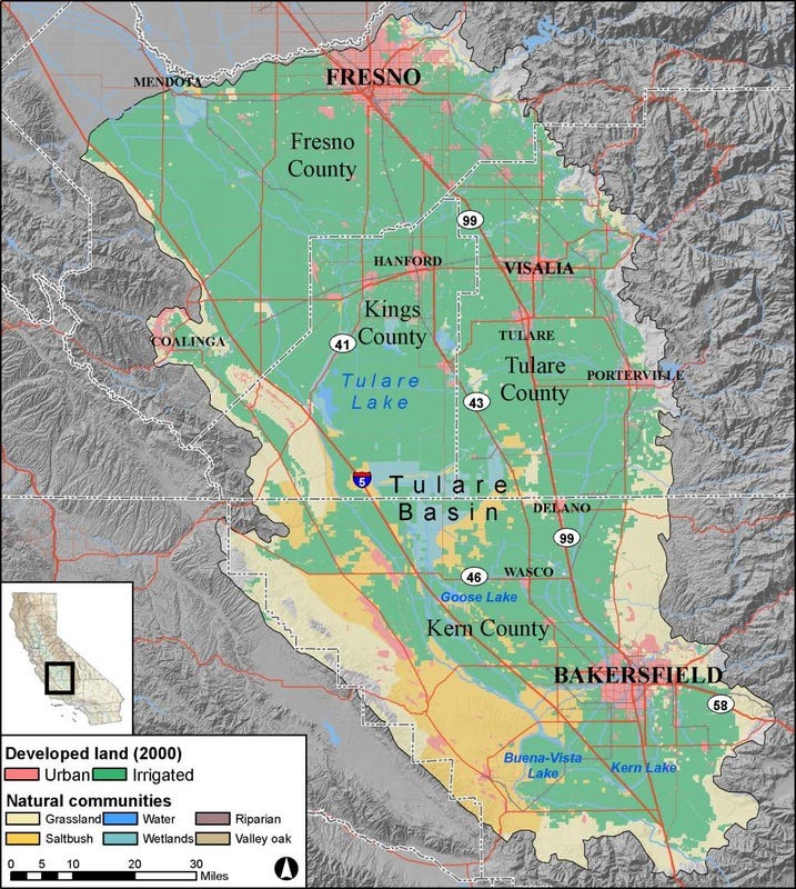 Tulare Basin 2000 Tulare Basin 2000