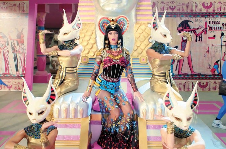 Katy perry dark horse screenshot bb19 2019 billboard 1548