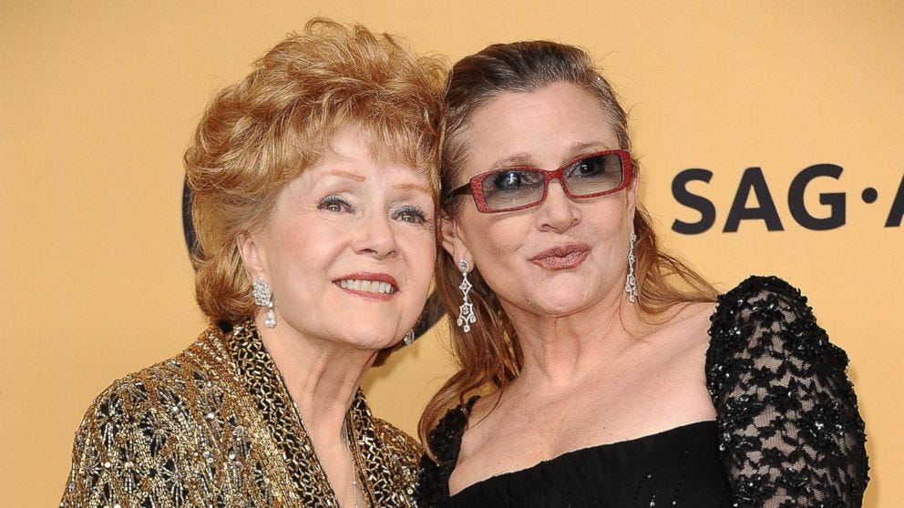 RIP: Debbie Reynolds, Actress and Carrie Fisher's mother dies at 84 2016 images RIP: Debbie Reynolds, Actress and Carrie Fisher's mother dies at 84 2016 images