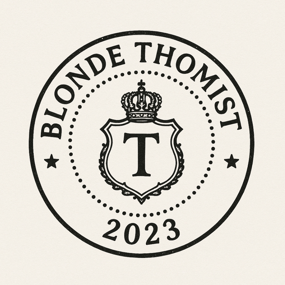 Blonde Thomist