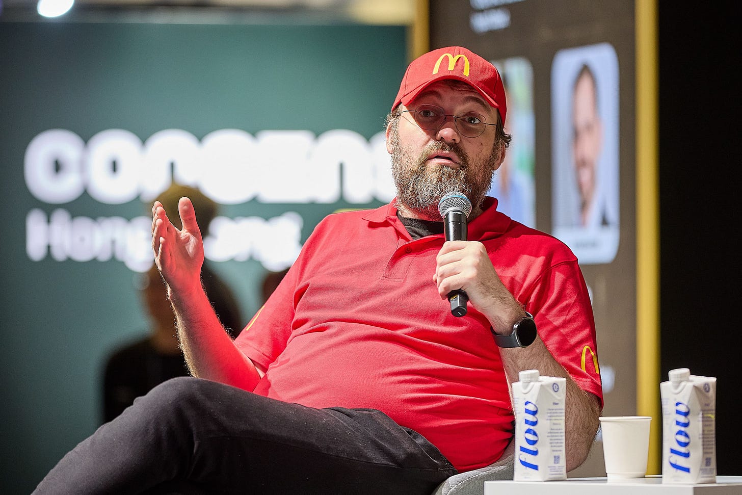 Charles Hoskinson during Consensus Hong Kong 2026 (CoinDesk)