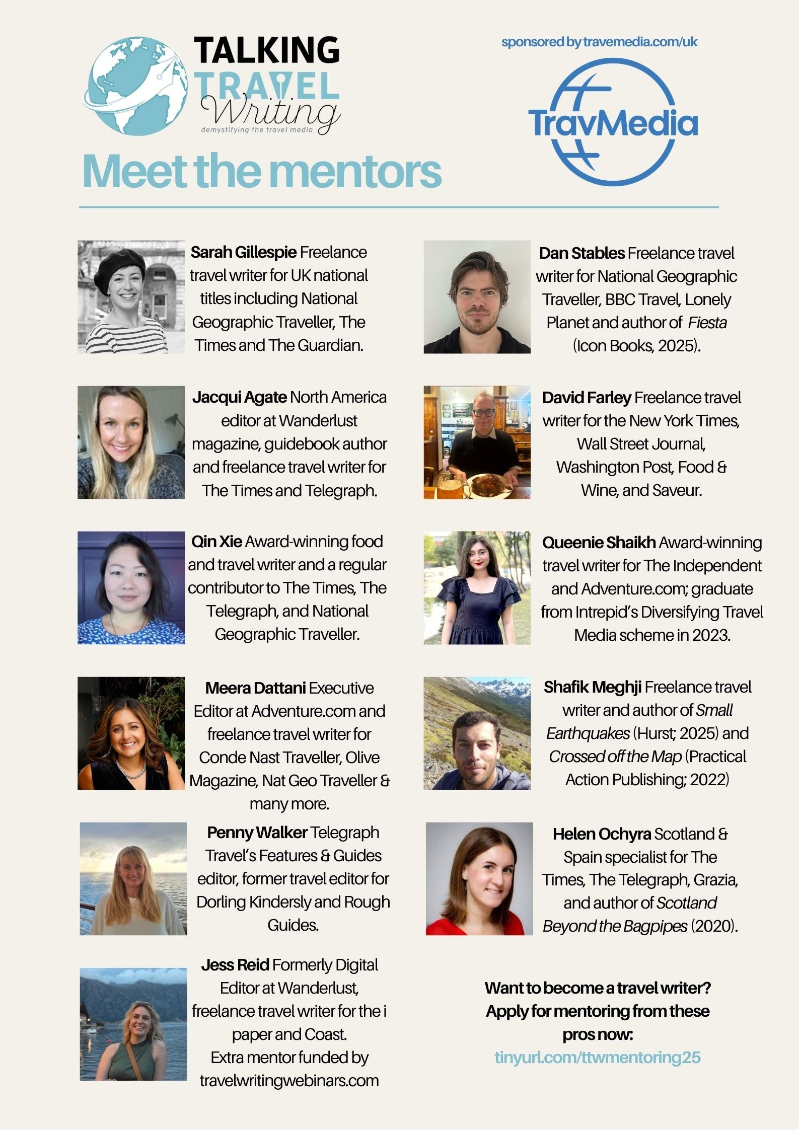 2025 travel writing mentoring scheme open!
