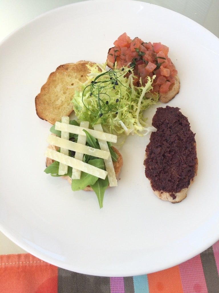 Bruschetta assortment