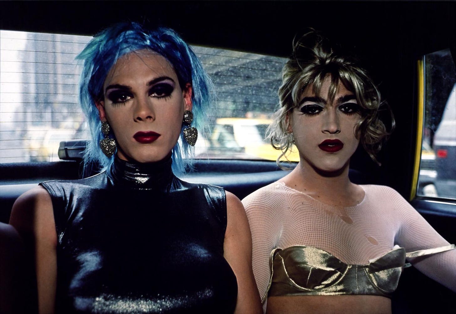 Nan Goldin | Misty and Jimmy Paulette in a Taxi, NYC (1991) fotografía