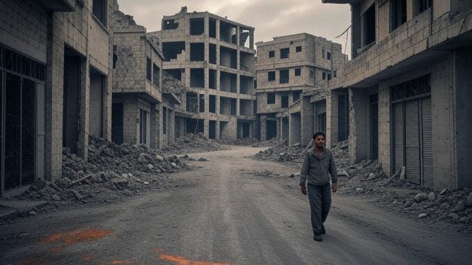 Syria at war created by Grok on X