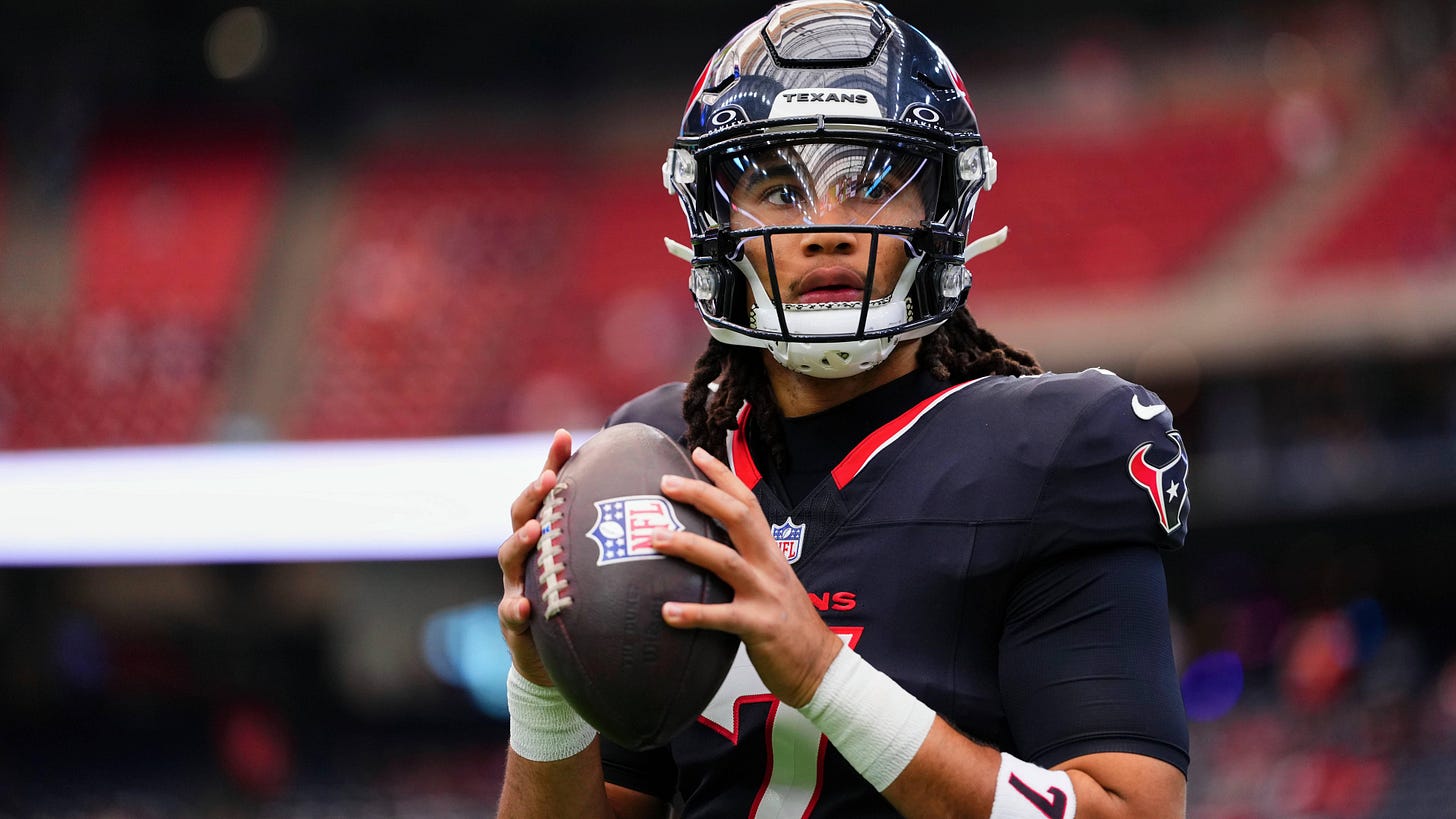 Is CJ Stroud playing today? The Texans' star QB's status on Gameday ...